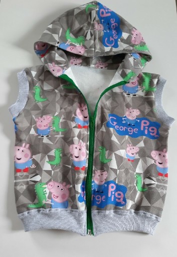 Zdjęcie oferty: Kamizelka Peppa George 104 nowa handmade