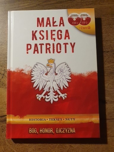 Zdjęcie oferty: Mała księga patrioty. Historia, teksty, nuty. 2CD