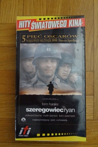 Zdjęcie oferty: Szeregowiec Ryan VHS nowa