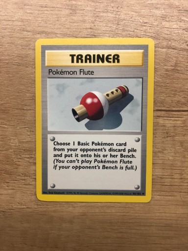 Zdjęcie oferty: Karta Pokemon Pokemon Flute Base Set 86/102