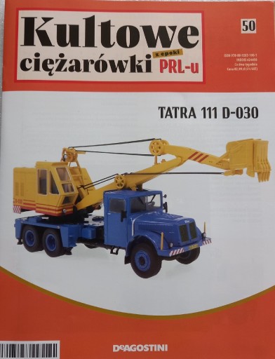 Zdjęcie oferty: Tatra 111 D-030 dźwig kultowe ciężarówki prl