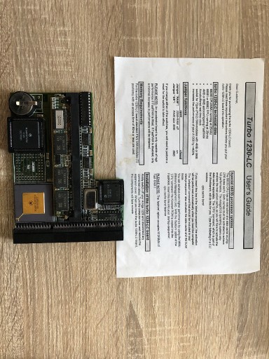 Zdjęcie oferty: Karta Turbo 1230-LC Commodore Amiga 1200