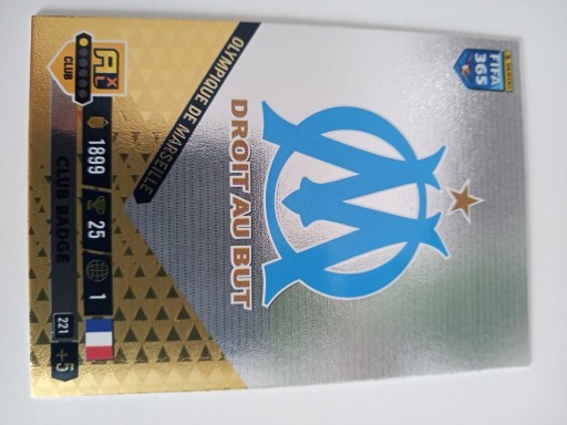 Zdjęcie oferty: Adrenalyn 2023 Fifa 365 Club Badge Marseille 221