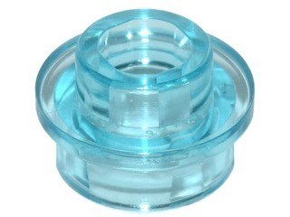 Zdjęcie oferty: LEGO Plate okrągły 1x1 - Trans Light Blue - 85861 - 10 szt.