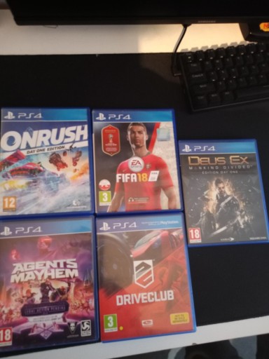 Zdjęcie oferty: Gry na konsole  ps 4