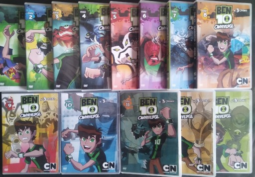 Zdjęcie oferty: Ben10 Omniverse 40 odcinków BenTen na 13 DVD PL