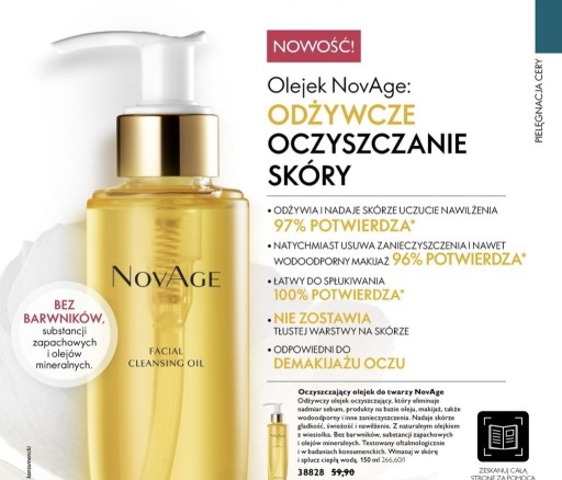 Zdjęcie oferty: ORIFLAME Oczyszczający olejek do twarzy NovAge JUŻ