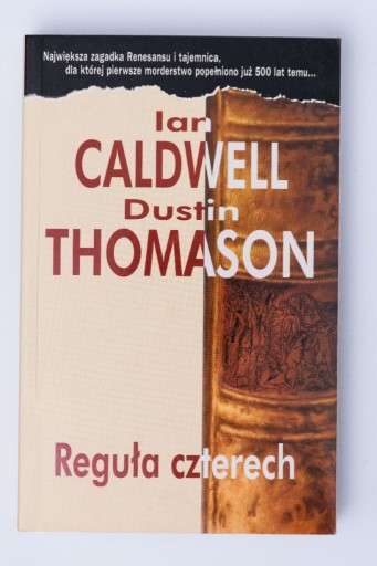 Zdjęcie oferty: Reguła Czterech - Caldwell , Thomason