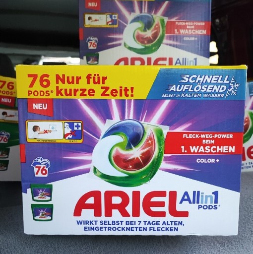 Zdjęcie oferty: Ariel Color Kapsułki do prania z Niemiec 76szt