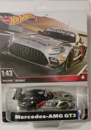 Zdjęcie oferty: Hot Wheels Premium Mercedes AMG GT3 1:43