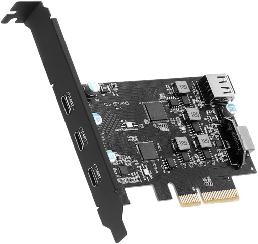 Zdjęcie oferty: Karta rozszerzeń USB C PCIe 5 portów