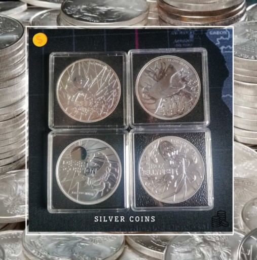 Zdjęcie oferty: Srebrne Monety 4 x 1oz z serii Najniebezpieczniejsze stworzenia Australii