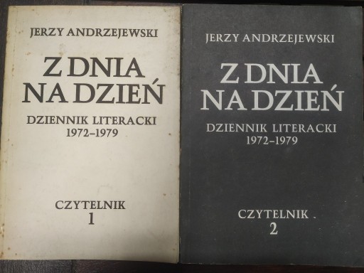 Zdjęcie oferty: Jerzy Andrzejewski, Z dnia na dzień, tomy 1 i 2