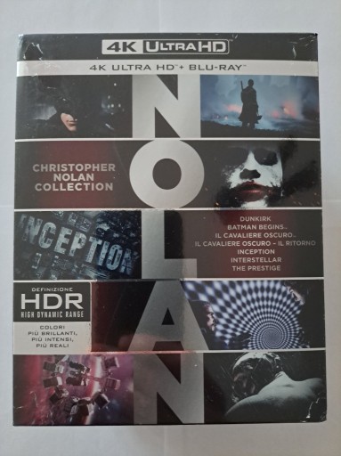 Zdjęcie oferty: CHRISTOPHER NOLAN KOLEKCJA [7xBLU-RAY 4K] PL FOLIA