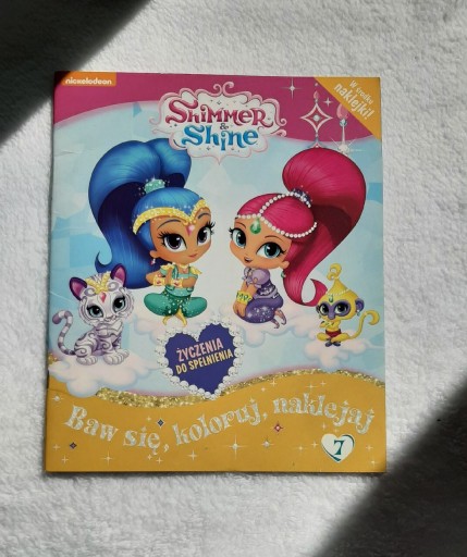 Zdjęcie oferty: Shimmer&Shine książeczka z zadaniami