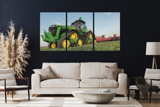 Zdjęcie oferty: OBRAZ TRYPTYK 3X20X30cm JOHN DEERE CIĄGNIK TRAKTOR