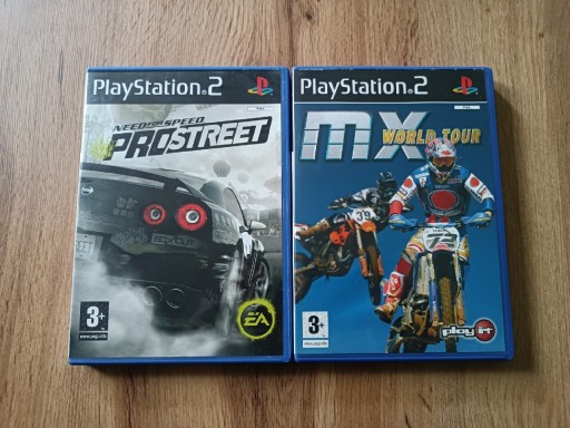 Zdjęcie oferty: Need For Speed ProStreet i MX World Tour PS2