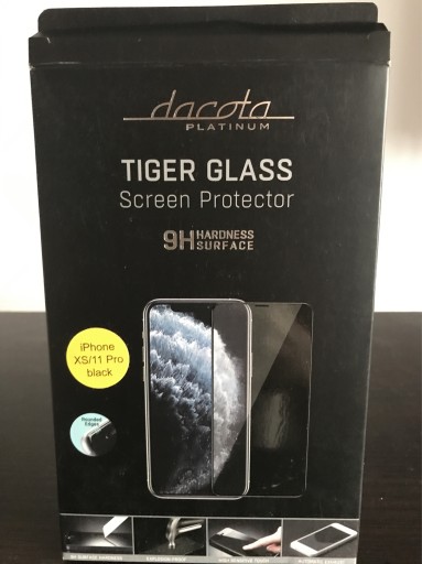 Zdjęcie oferty: dacota Tiger glass do iPhone XS/11 Pro black