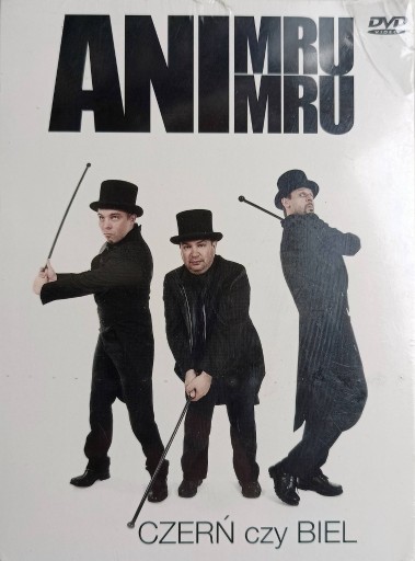 Zdjęcie oferty: FILM DVD ANI MRU-MRU ANIMRURU czerń i biel kabaret