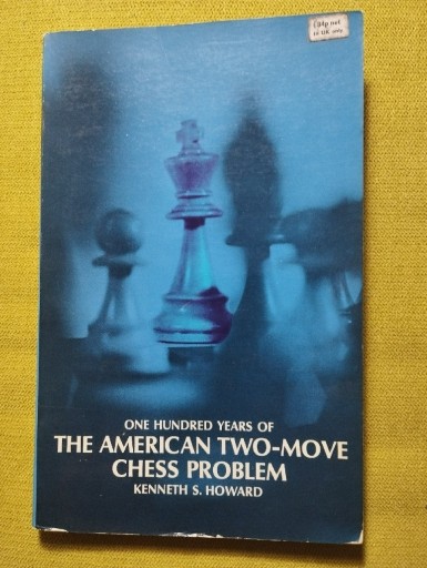 Zdjęcie oferty: The American Two-Move Chess Problems Szachy
