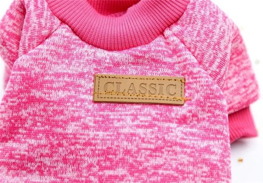 Zdjęcie oferty: Mięciutki sweter dla psa/kota kol. różowy, L + XL