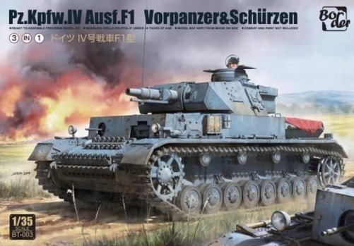 Zdjęcie oferty: 69 BORDER BT-003 PANZER IV Ausf. F1