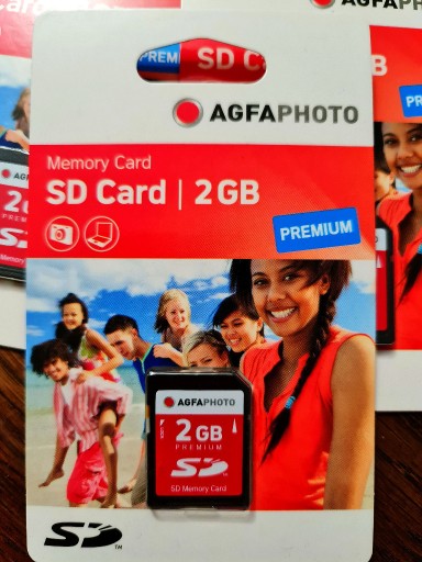 Zdjęcie oferty: KARTA PAMIĘCI SD AGFA PHOTO 2 GB