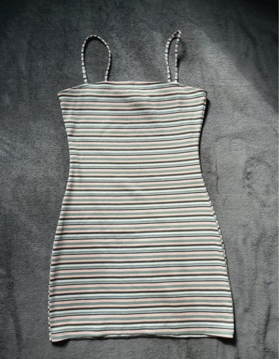 Zdjęcie oferty: Sukienka mini w paski h&m