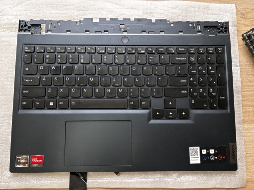 Zdjęcie oferty: Palmrest obudowa górna Lenovo legion 5 15ACH6H