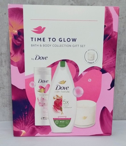 Zdjęcie oferty: Nowy zestaw kosmetyków Dove żel balsam świeca
