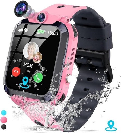 Zdjęcie oferty: Zegarek, Smartwatch dla dzieci GPS, rozmowy Czarny