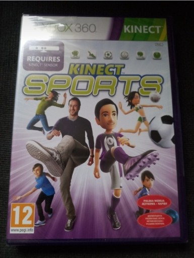 Zdjęcie oferty: Gra Kinect Sports sezon 1 xbox 360 Nowa w folii !!