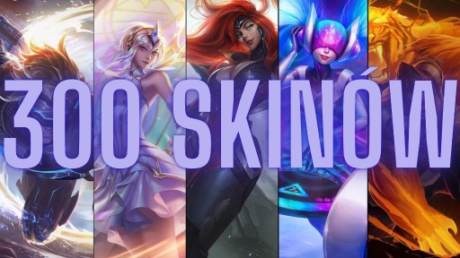 Zdjęcie oferty: konto League of Legends około 300 skinów