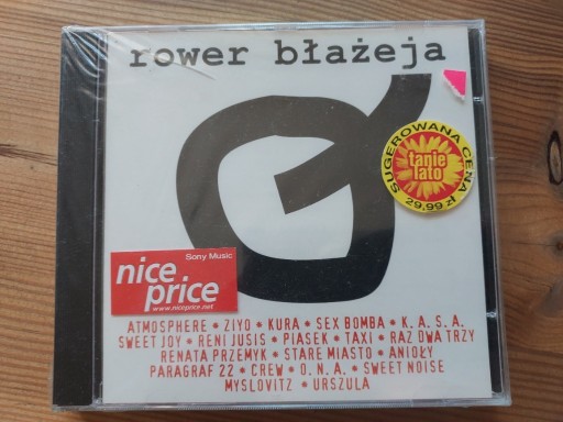 Zdjęcie oferty: Rower Błażeja - składanka CD nowa Folia