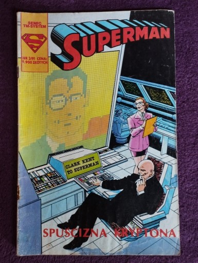Zdjęcie oferty: Komiks Superman TM SEMIC 3/91