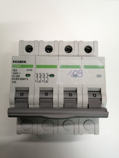 Zdjęcie oferty: NOARK Rozłącznik izolacyjne DC Ex9IP 4P16A(101762)