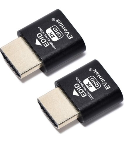 Zdjęcie oferty: EVanlak HDMI Dummy Plug Headless Ghost Display