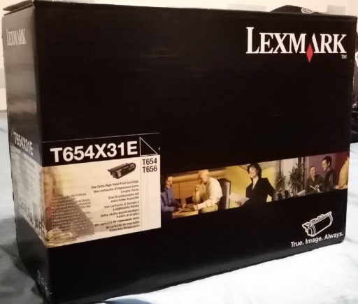 Zdjęcie oferty: Toner LEXMARK T654X31E czarny oryginalny nowy 