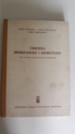 Zdjęcie oferty: Ćwiczenia ortograficzne i gramatyczne do nauki jęz