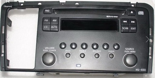 Zdjęcie oferty: Radio HU-650 do Volvo S60 V70 lub XC70