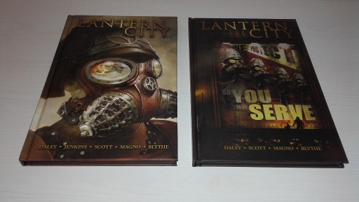 Zdjęcie oferty: Lantern City vol 1 - 3 HC Steampunk Komplet