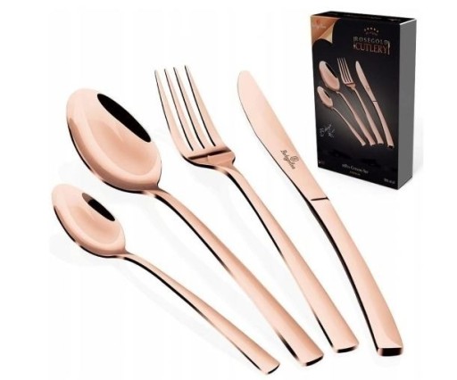 Zdjęcie oferty: Berlinger Haus rose Gold zestaw sztućców 16 elemen