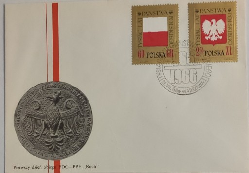 Zdjęcie oferty: Koperty FDC 1966