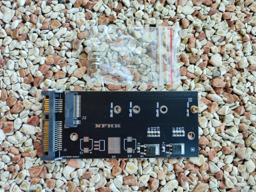 Zdjęcie oferty: Przejściówka, adapter na dyski SSD m.2 SATA - SATA