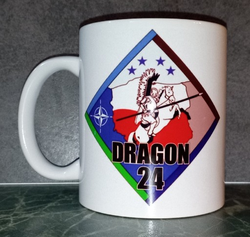 Zdjęcie oferty: Kubek porcelanowy DRAGON 24 