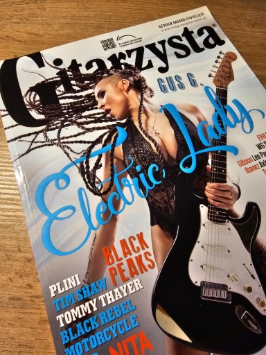 Zdjęcie oferty: Gitarzysta 160 (04/2019) Electric Lady, Gus G., Nita Strauss, TSA