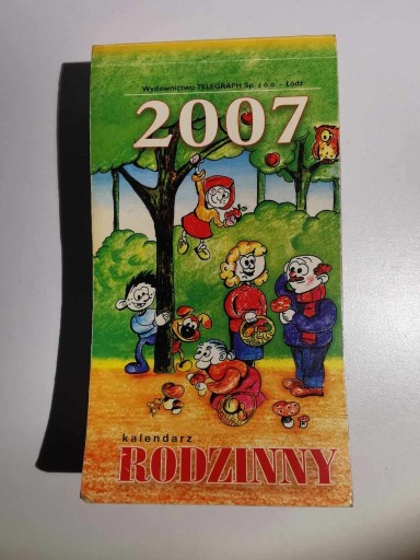 Zdjęcie oferty: Kalendarz ścienny zdzierak 2007