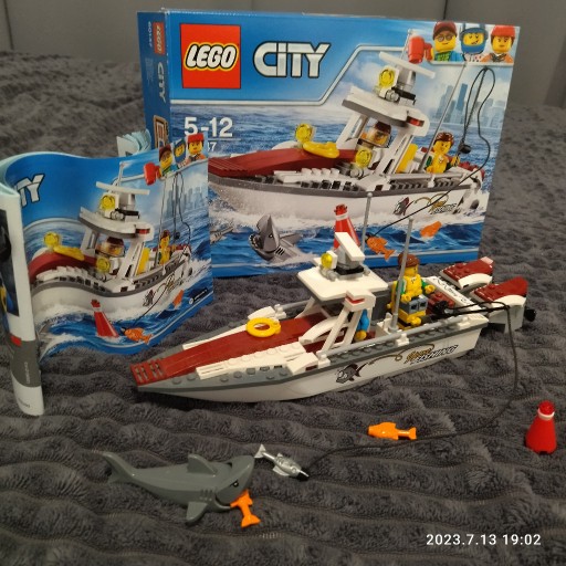 Zdjęcie oferty: LEGO City 60147 Łódź rybacka