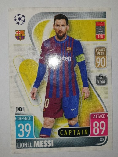 Zdjęcie oferty: Lionel Messi Match Attax 2021 2022