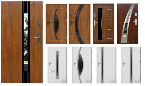 Zdjęcie oferty: Drzwi ZEWNĘTRZNE metalowe i drewniane ocieplone